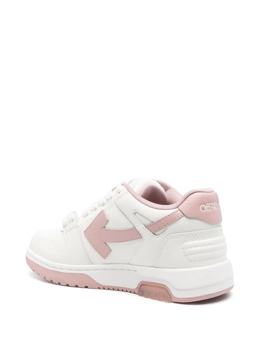 Off-White Out Of Office Kalvskinn Vit - Rosa