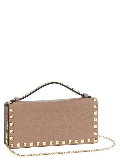 Valentino Garavani Valentino Garavani 'Rockstud' plånbok på kedja