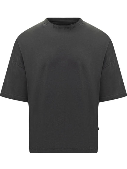 Palm Angels Palm Angels svart t-shirt med logotypringning