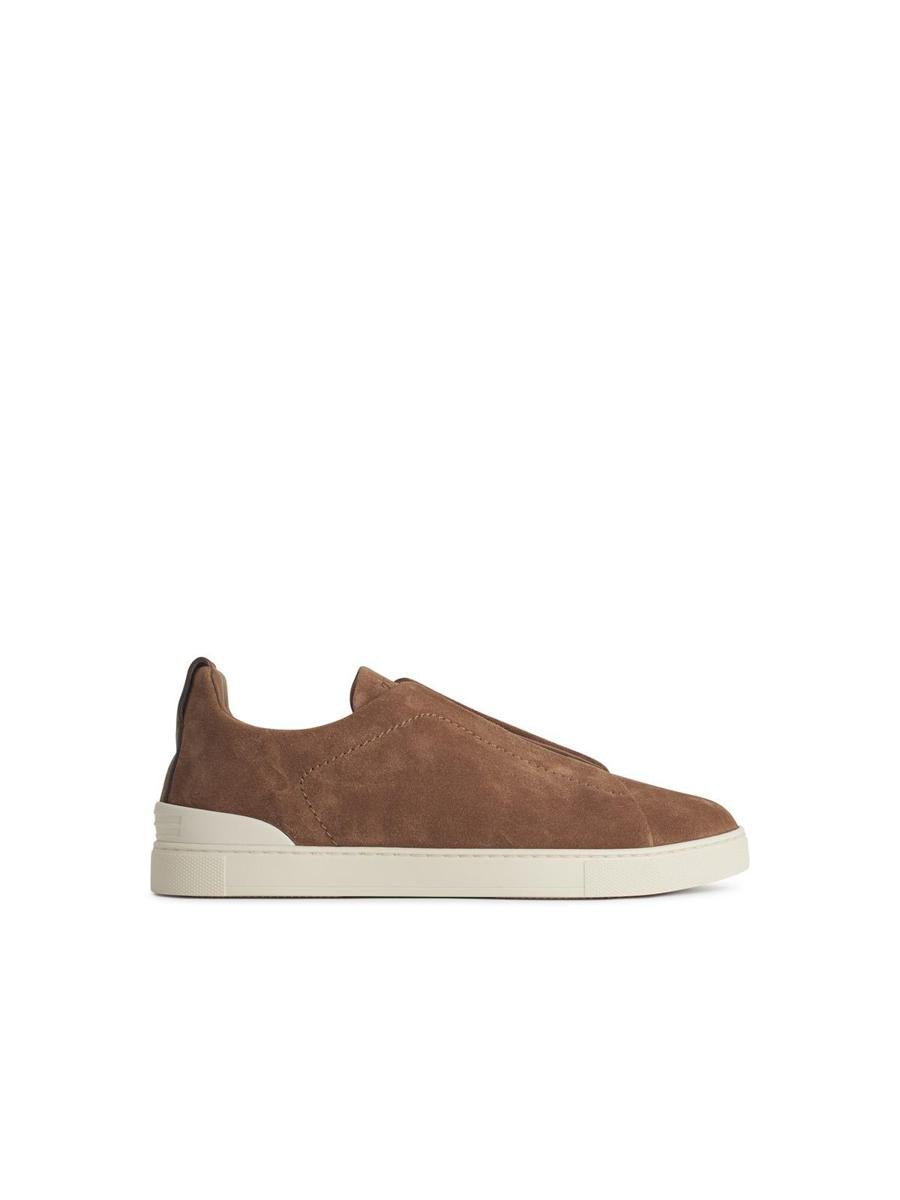 Zegna 'Triple' bruna mockasneakers