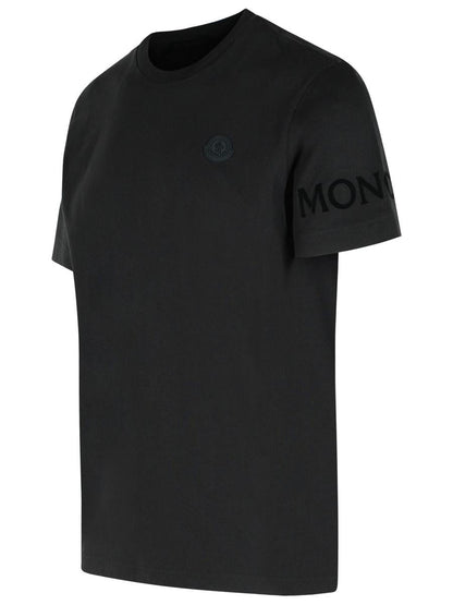 Moncler svart bomulls-T-shirt