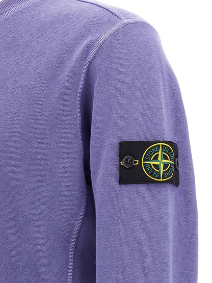 Stone Island-tröja med logotypmärke