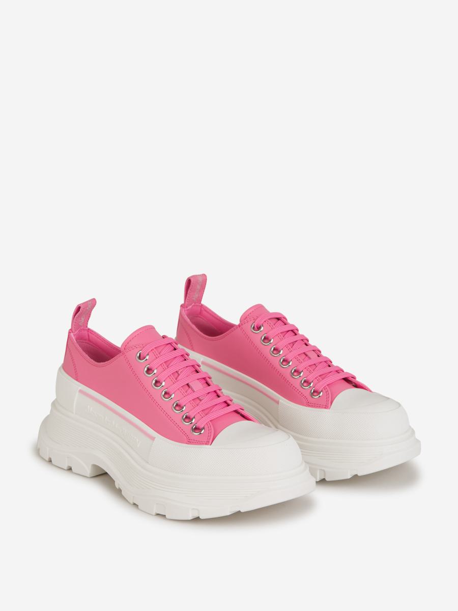 Alexander McQueen Sneakers i släta läder