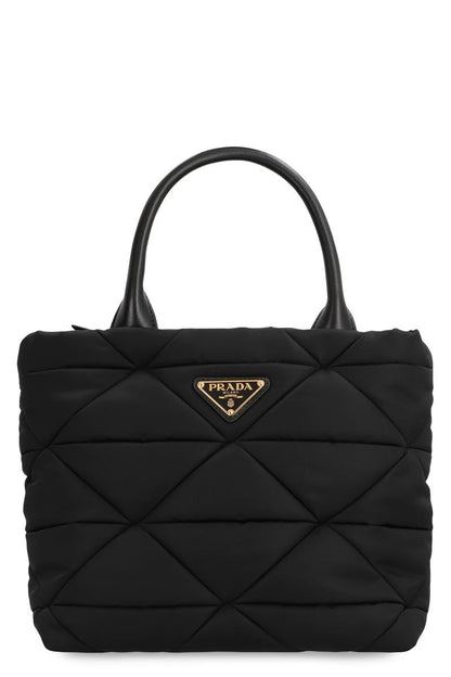 Prada Liten Nylon Tote Bag
