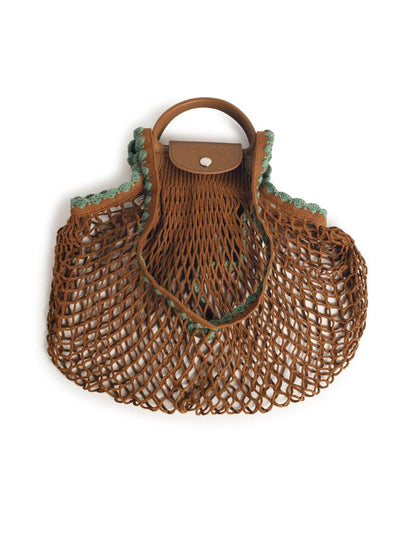 Longchamp 'L Le Pliage' Tobaksväska i Canvas