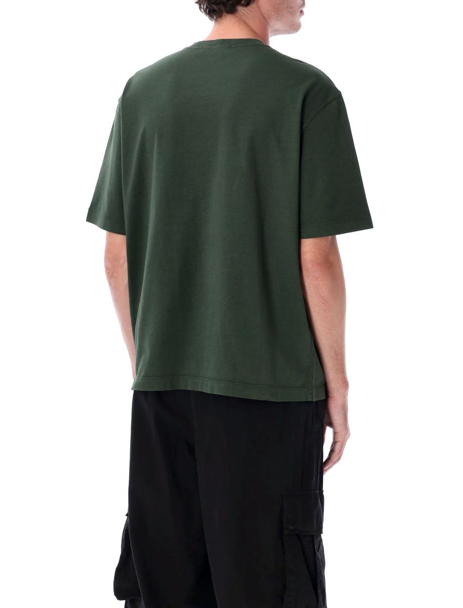 Stone Island Kompassmärke Bomullst-t-shirt