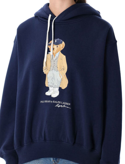 Polo Ralph Lauren Polo Bear Marinblå Fleecehuva