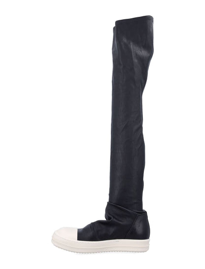 Rick Owens Höga Strumpor Dam Sneakers