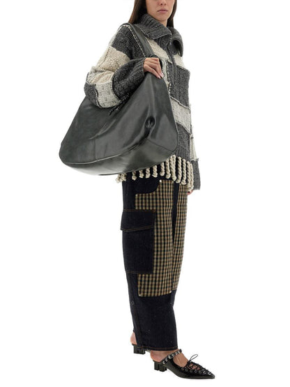 Ganni Patchwork Jersey Med Lugg