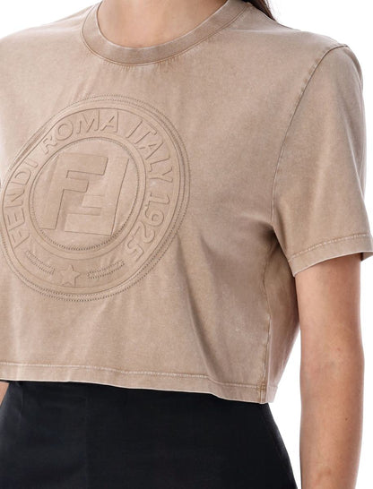 Fendi Beskuren T-shirt