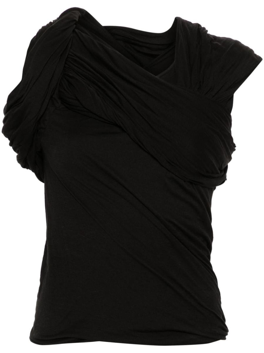 Rick Owens Harness T Draperad Topp