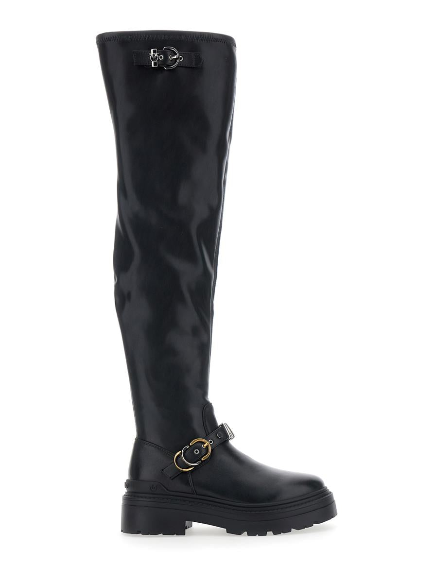Mia 26 - Stövel Stretch Spridning/Nappa