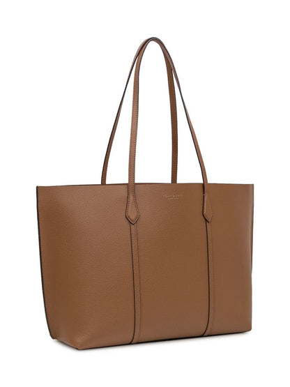 Tory Burch Ory Burch Tote Bag i narvat läder