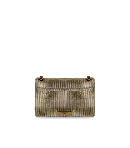 Kurt Geiger London Kensington Mini Guldfärgad Axelremsväska