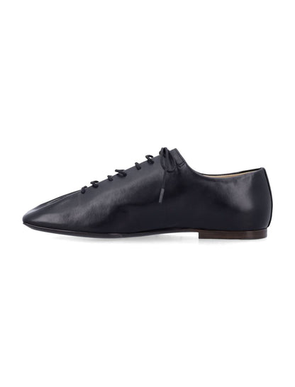 Lemaire Souris Flat Nappa Derbys Svart