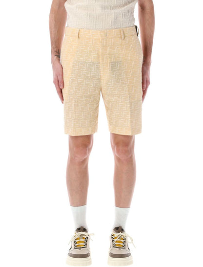 Fendi Ff Jaquard Shorts