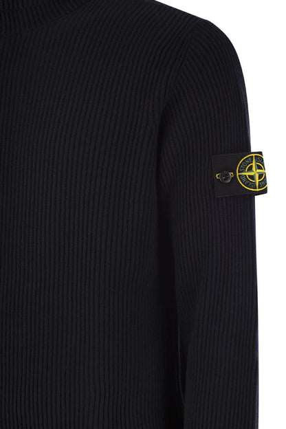 Stone Island Fint Ribbad Polotröja