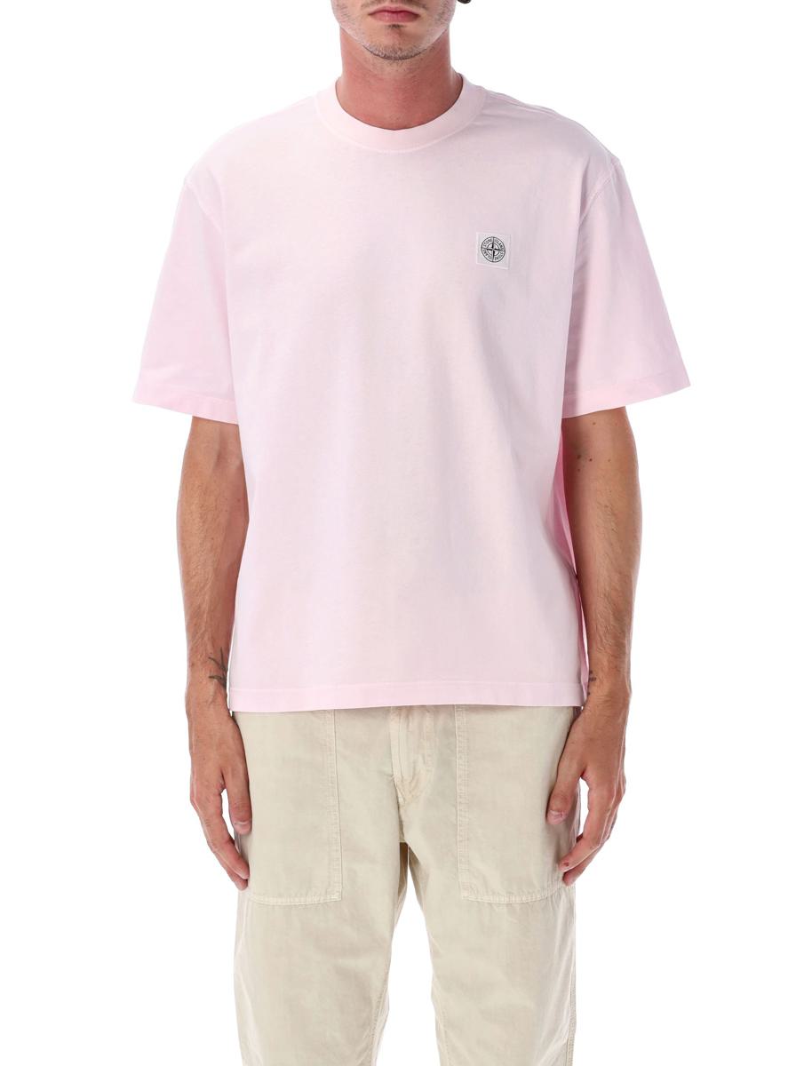 Stone Island Kompassmärke Bomullst-t-shirt