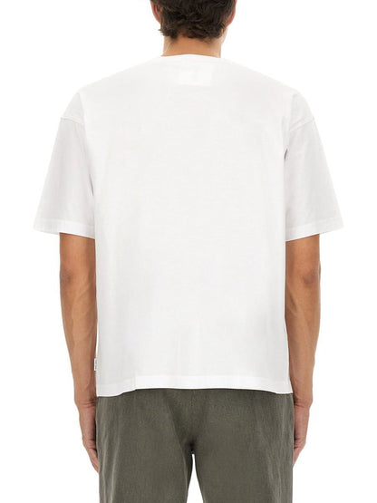Aspesi T-shirt med trycket "Mina favoritsaker"