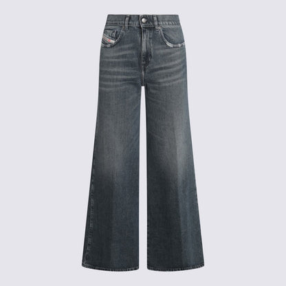 Diesel Blå Bomullsdenim Jeans