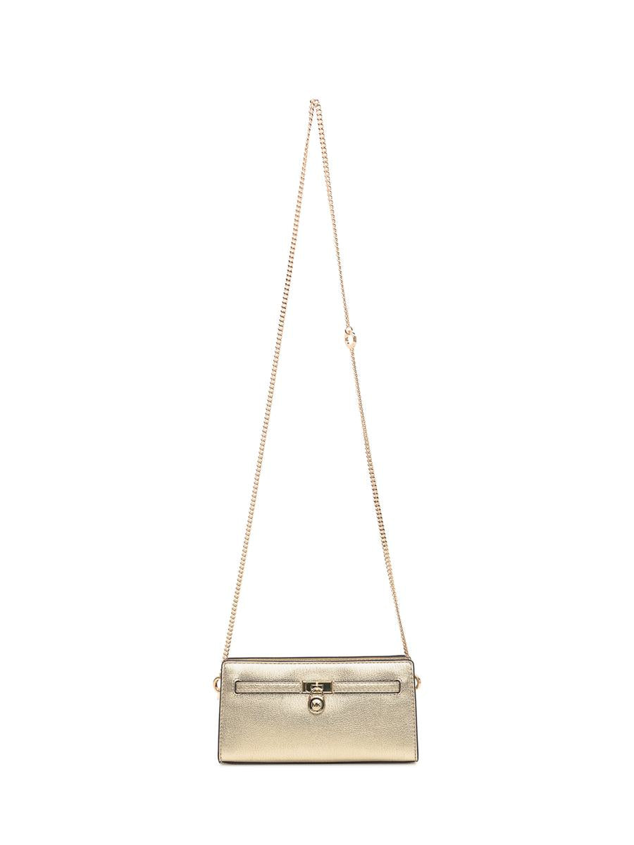 Michael Kors Michael Kors Guldfärgad Läderplånbok