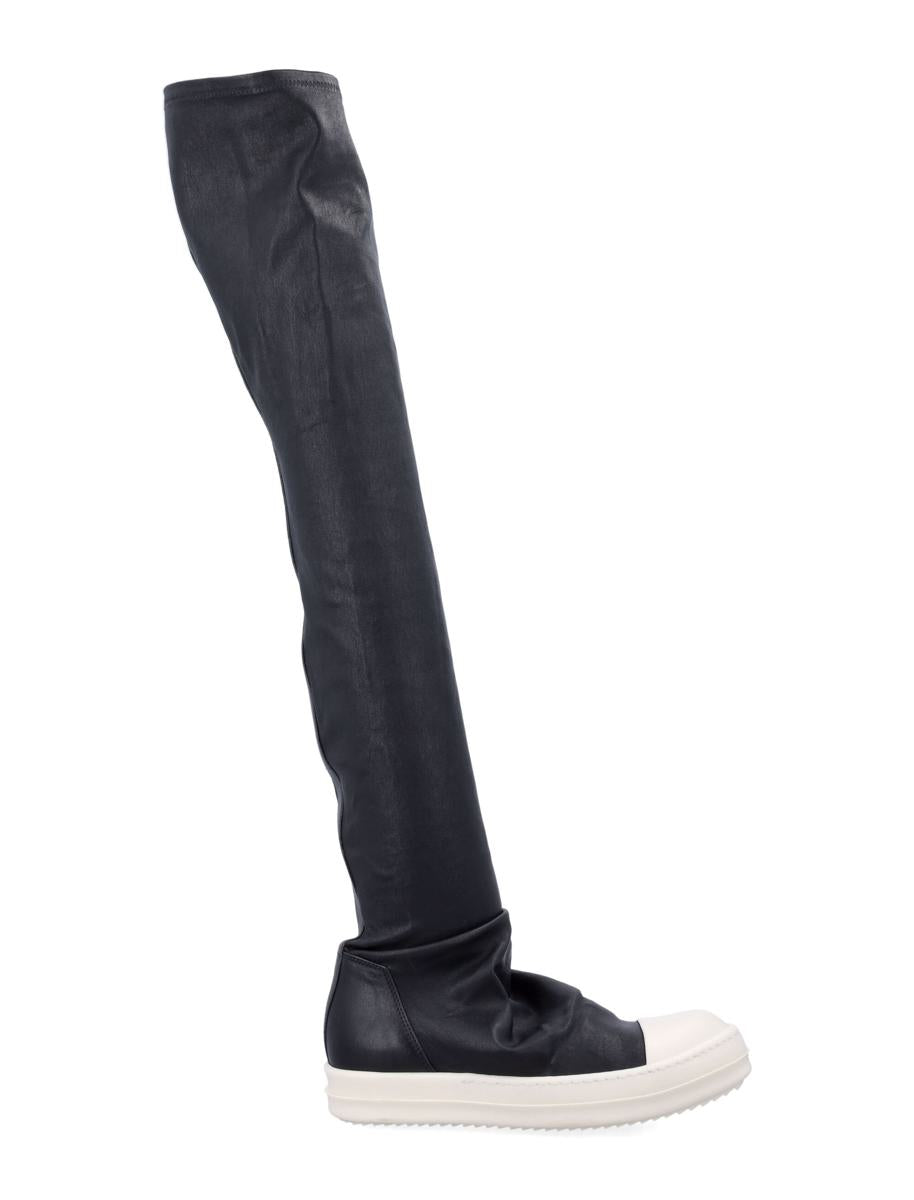 Rick Owens Höga Strumpor Dam Sneakers