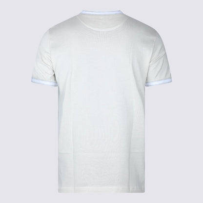 Eleventy Beige Och Grå T-shirt