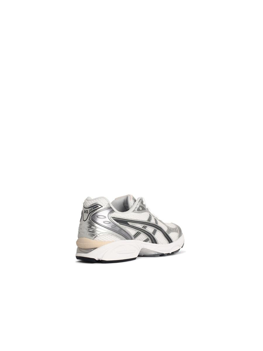 Asics 'Gel-Kayano 14' Sneakers i vitt och silverfärgat tekniskt tygblandning