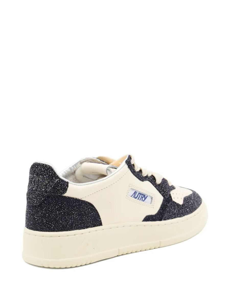 Autry "Medalist Low" Dubbla Lädersneakers Skor