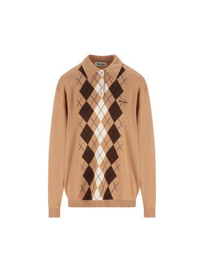 Miu Miu T-shirt och pikétröja