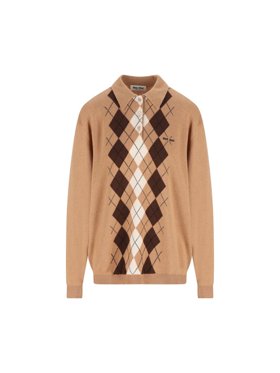 Miu Miu T-shirt och pikétröja