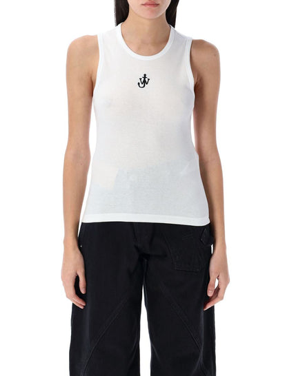 JW Anderson Linne med Ankare-logotyp och Broderi