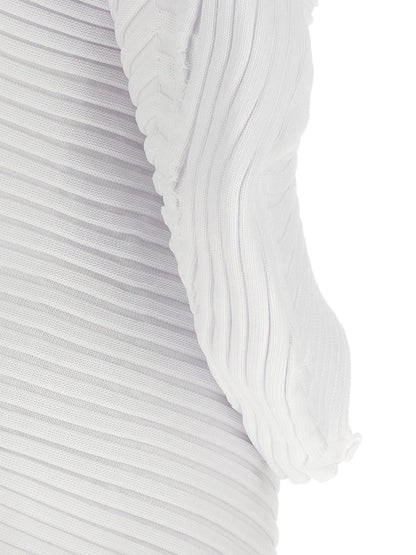 Issey Miyake 'Stickad (som den är)' Topp