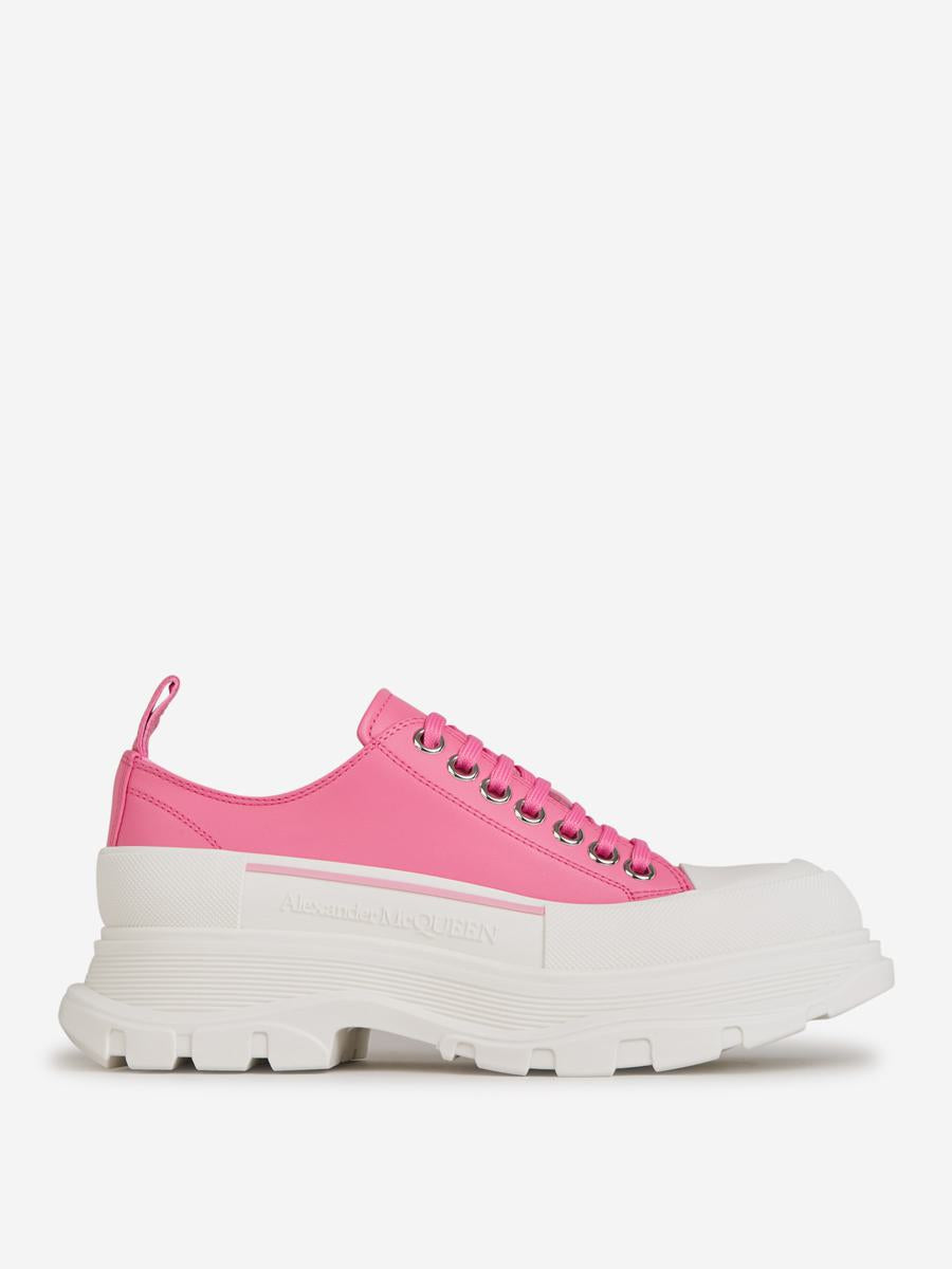 Alexander McQueen Sneakers i släta läder