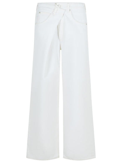 Agolde 'Vana' Vita Bomullsjeans