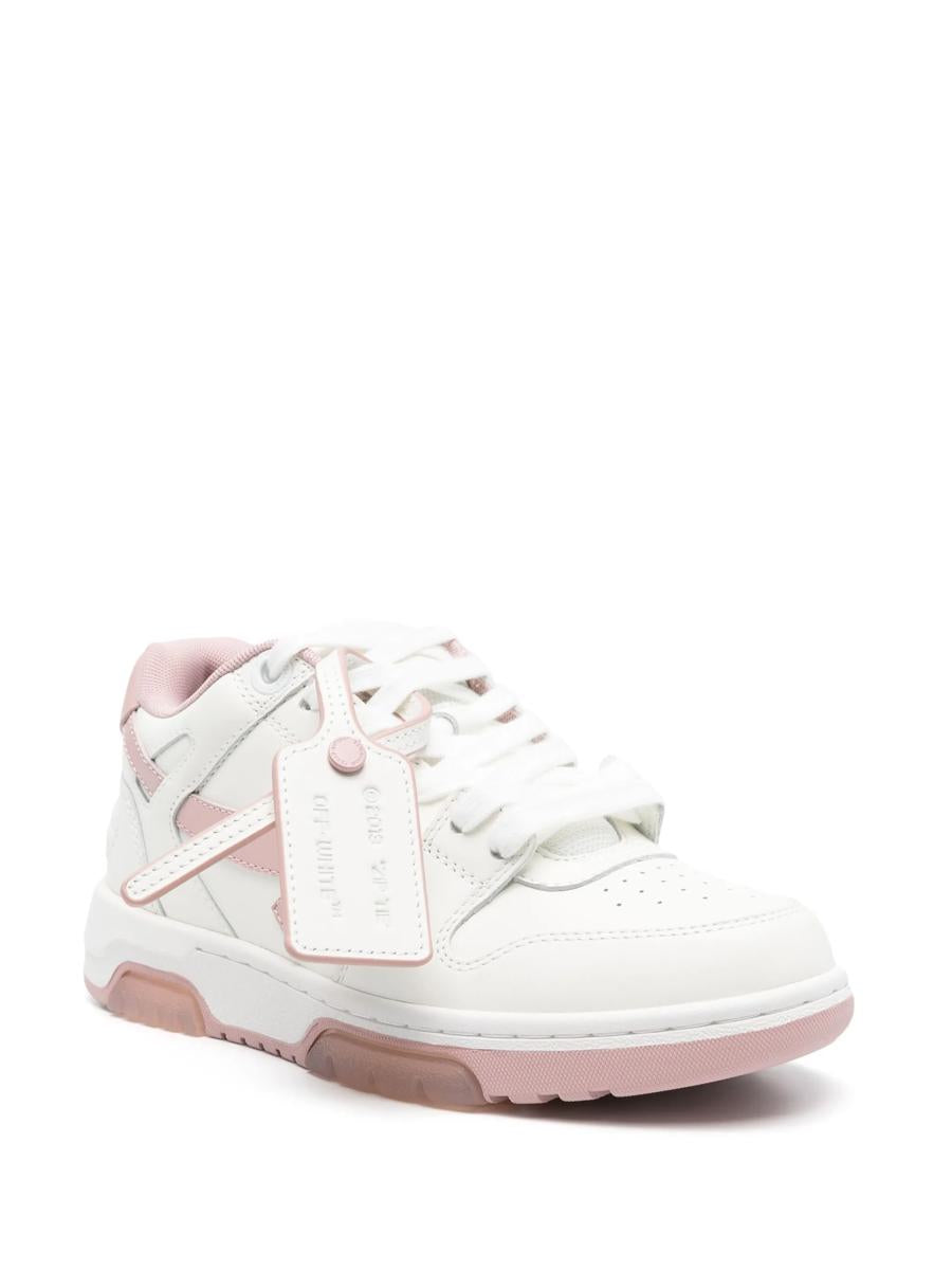 Off-White Out Of Office Kalvskinn Vit - Rosa
