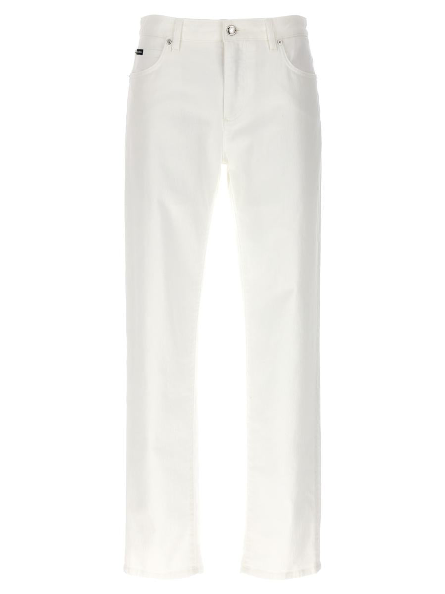Dolce &amp; Gabbana Jeans med logotypplakett