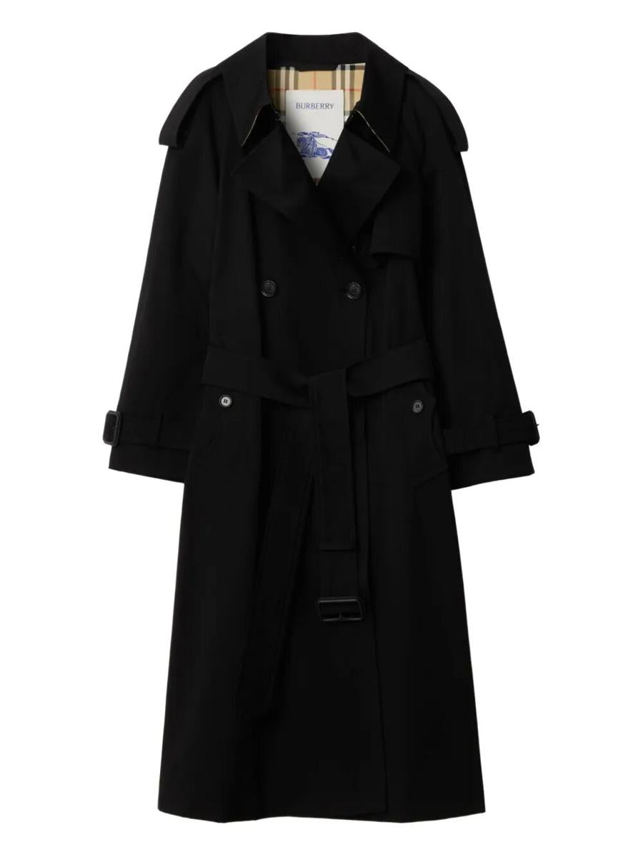 Burberry Lång Gabardin Fitzrovia Trench Coat Kläder