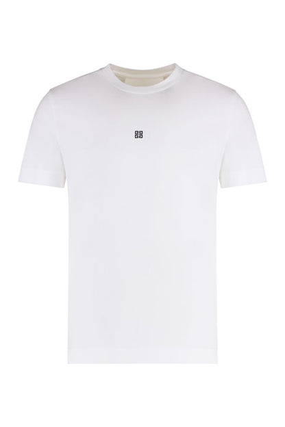 Givenchy bomulls-t-shirt med rund hals