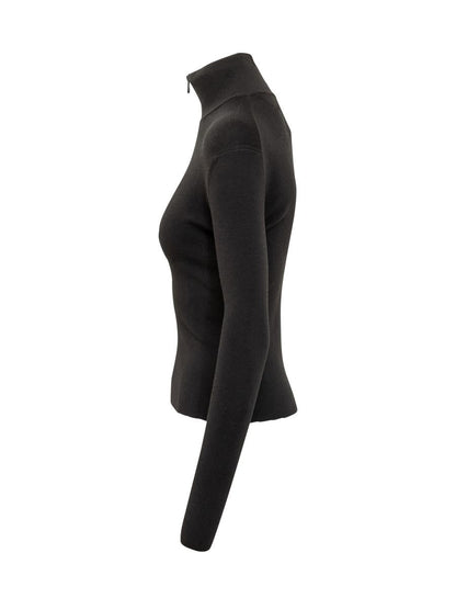Courrèges Svart Courrèges Turtleneck-tröja