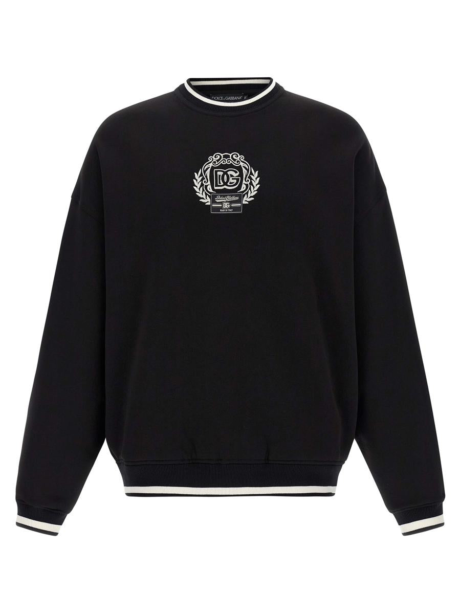 Dolce &amp; Gabbana tröja med broderad logotyp