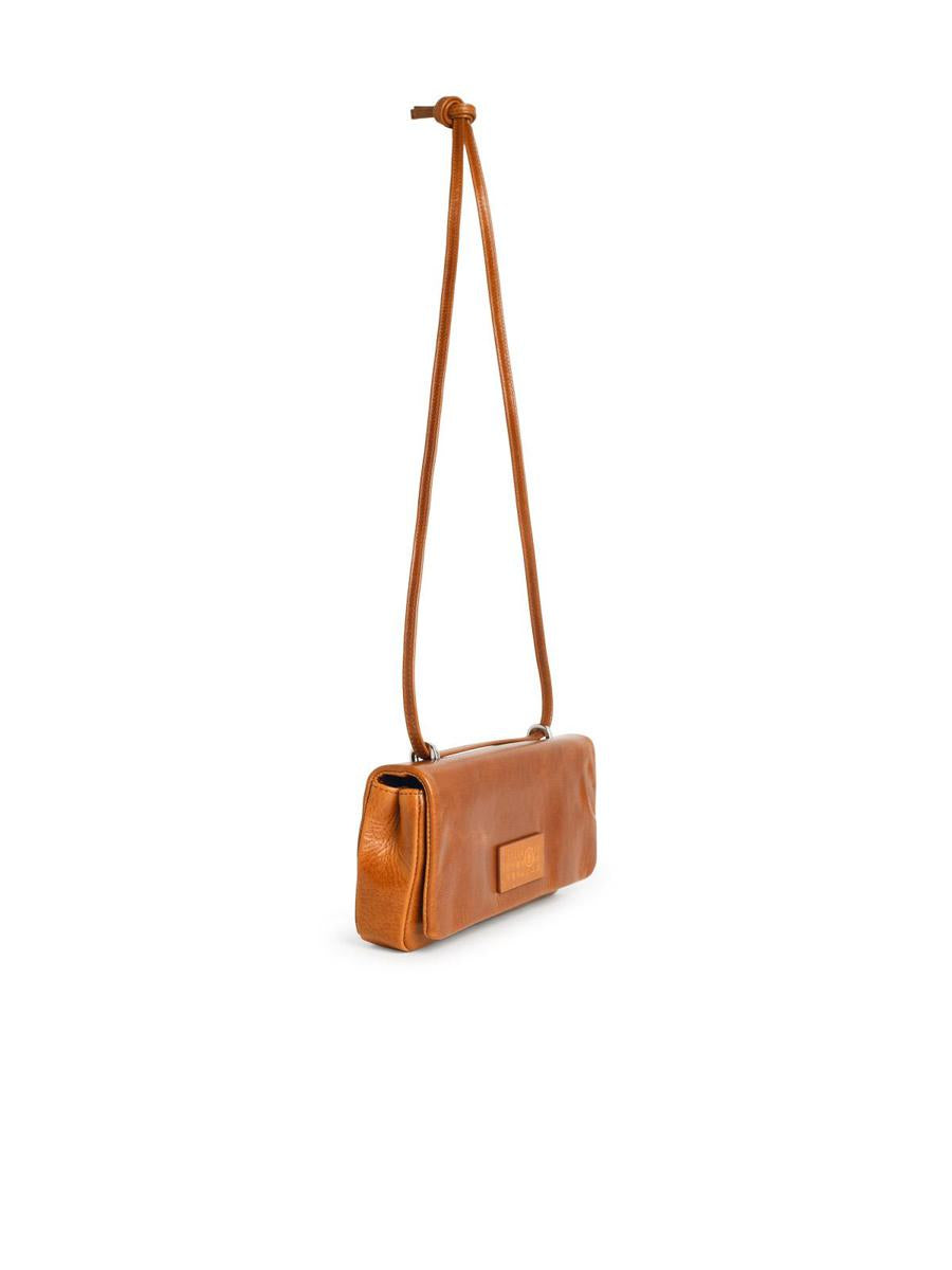 MM6 Maison Margiela Karamell Läderväska
