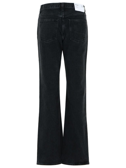 Agolde 'Leena' 'Stage' regenererade bomullsjeans