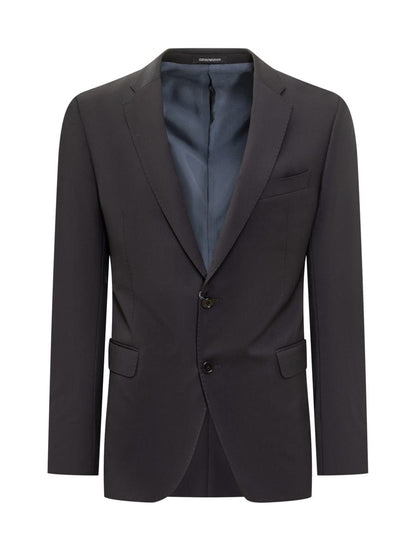 Emporio Armani Emporio Armani Ull Enkelknäppt Kavaj