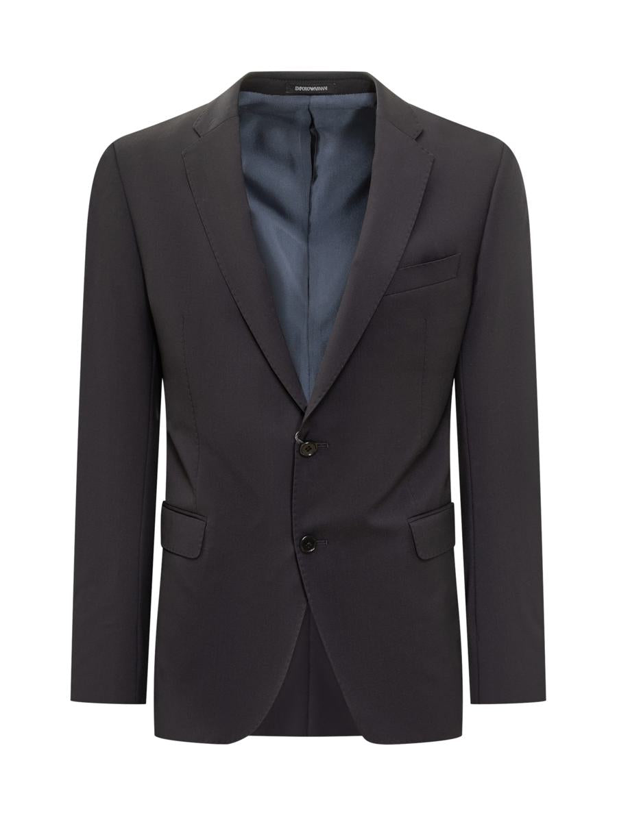 Emporio Armani Emporio Armani Ull Enkelknäppt Kavaj