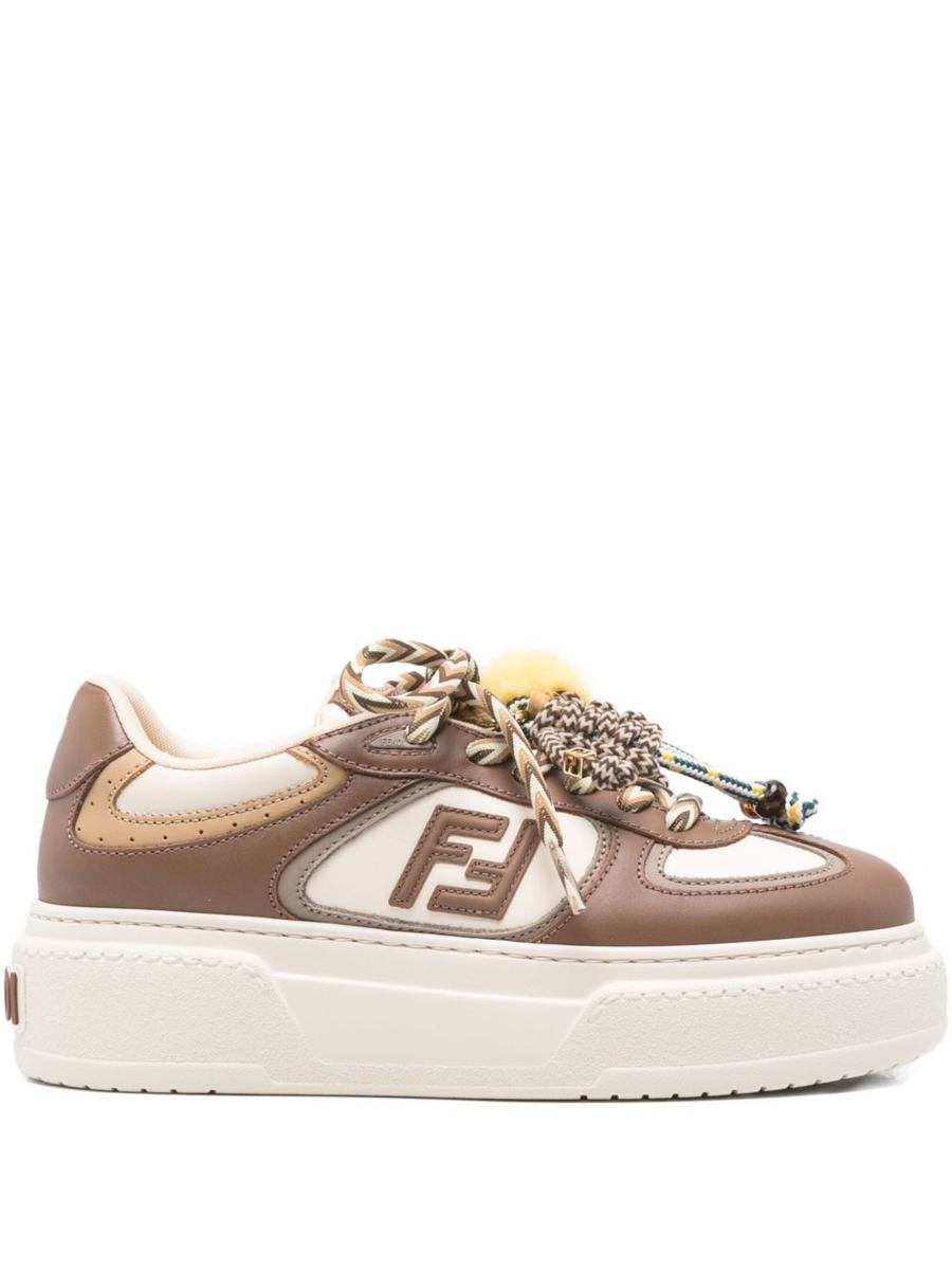 Fendi Fendi Match Charm-utsmyckade sneakers