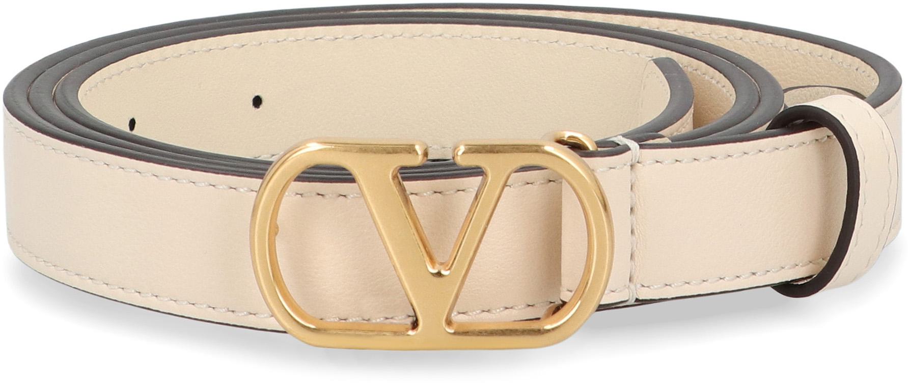 Valentino Garavani Vlogo Signature Läderbälte
