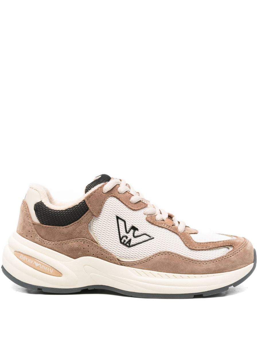 Emporio Armani exklusiva logotypsneakers
