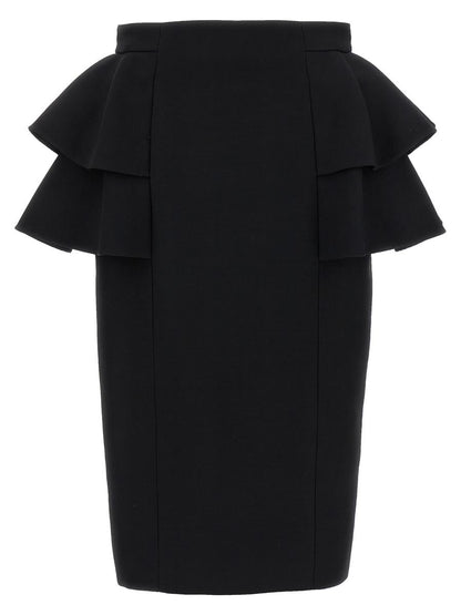 Valentino Garavani Valentino Garavani Crepe Couture kjol