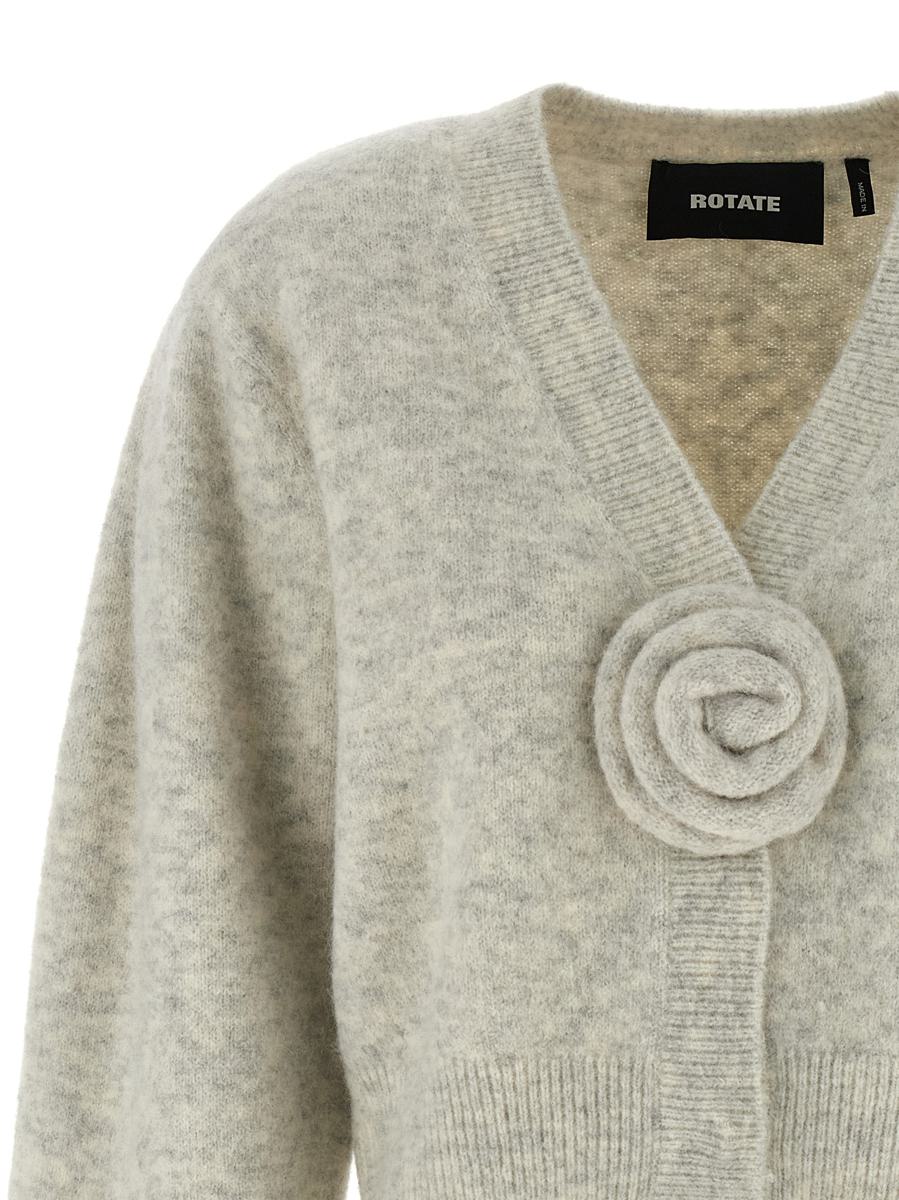 Rotera Birger Christensen 'Knit Puffsleeve' Cardigan